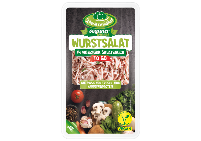 Veganer Genuss | Wurstsalat to go - Schwarzwaldhof